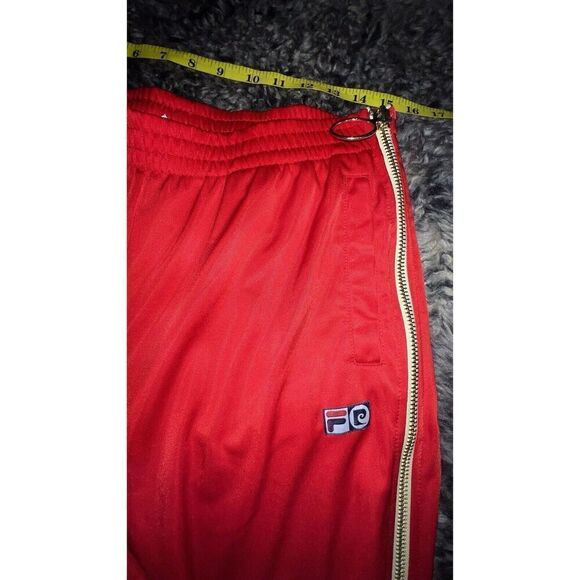 Fila x Pierre Cardin Urban Outfitters Red Track Pants in Size Large,unisex - Picture 7 of 14